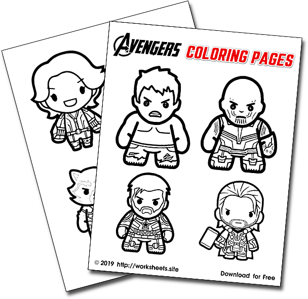 Download Avengers Coloring Pages