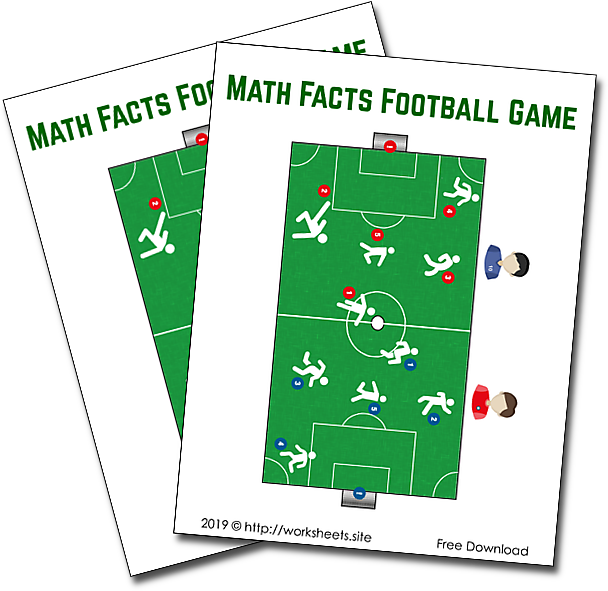 Math Facts Football Game