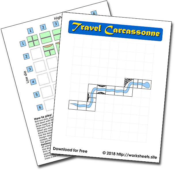 Travel Carcassonne Game